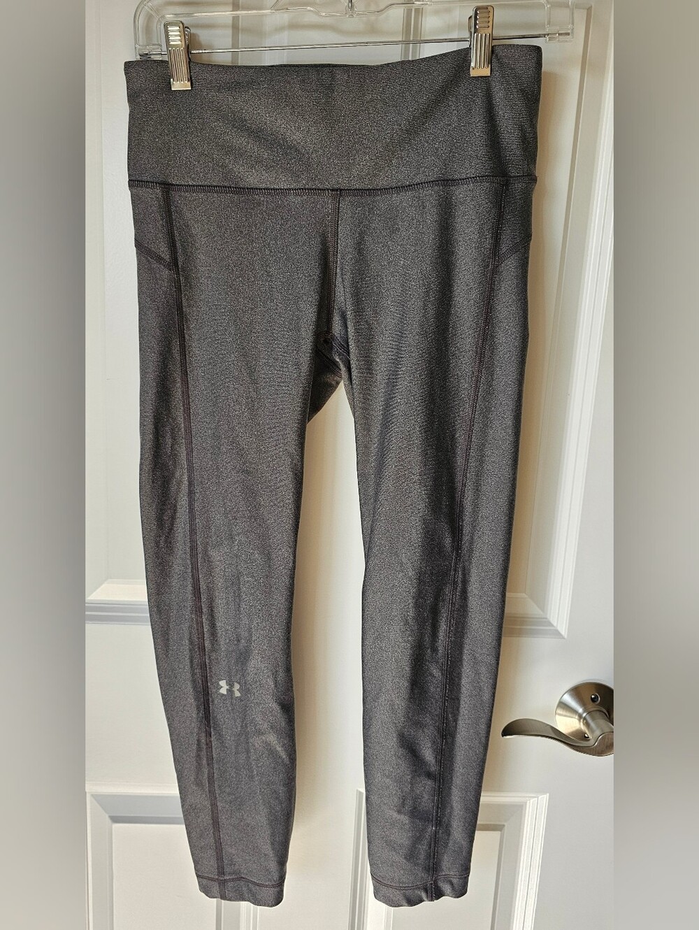 Under Armour Dark Heather Gray Women's Performance Leggings